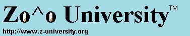 Zo^o University Logo