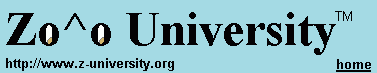 Zo^o University Logo